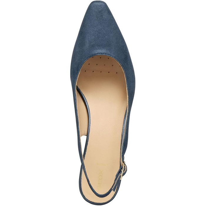 Жіночі кросівки Geox D Giselda CPump, темно-блакитні (Dk Avio), розмір 36.5 EU