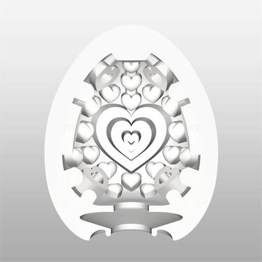 TENGA EGG Easy Beat - чоловічий мастурбатор з 6 внутрішніми структурами та 6 одноразовими оболонками