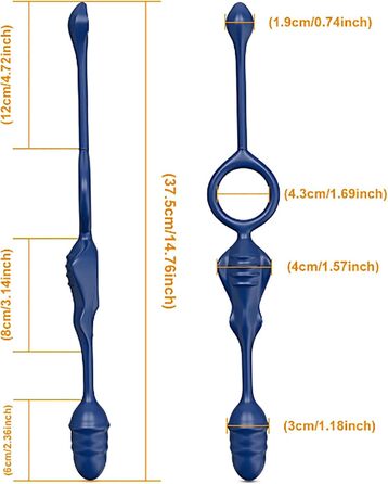 Масажер для простати ChiCLSQ з анальним кільцем, 9 режимів вібрації та керуванням через додаток. Секс-іграшка для чоловіків