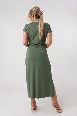 Повсякденна трикотажна сукня міді FEMIMODA, розмір 44
