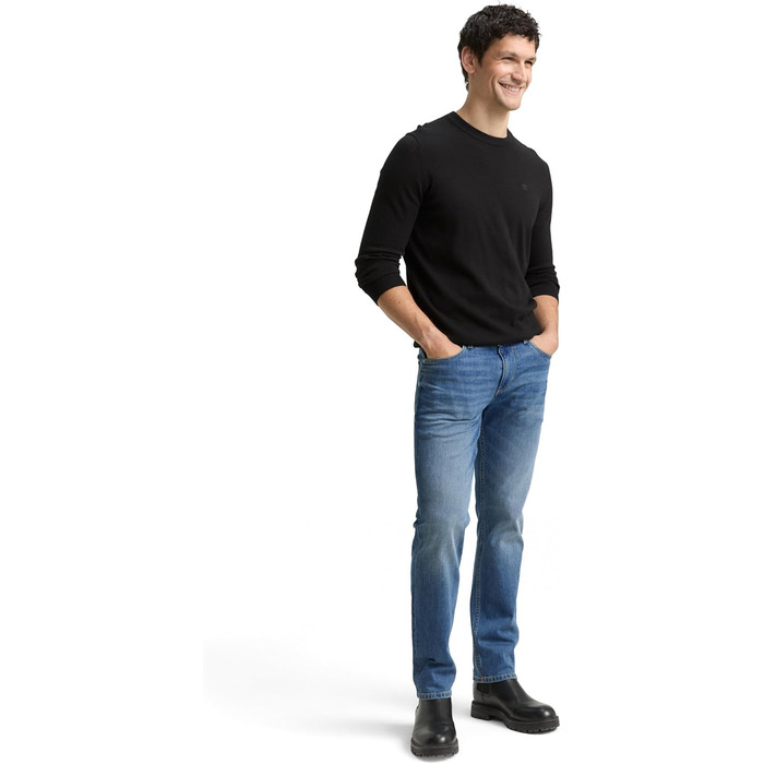 Чоловічі джинси Tom Tailor Josh Regular Slim Fit, стрейч, колір Stone Blue Denim, 36W / 30L