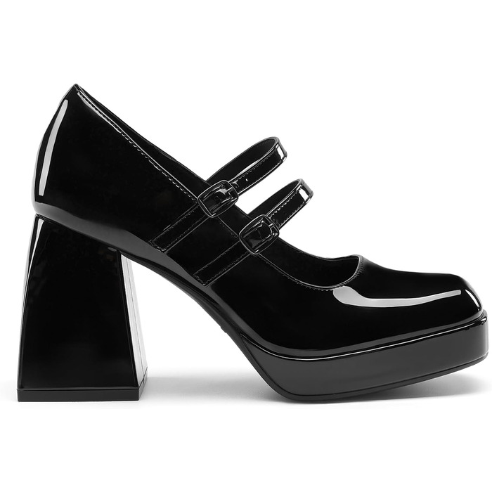 Жіночі закриті туфлі-човники Dream Pairs, чорні, розмір 36.5 EU