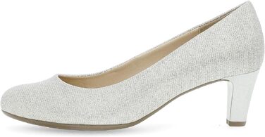 Жіночі туфлі-човники Gabor Fashion-41.400, сріблясті, розмір 39 EU