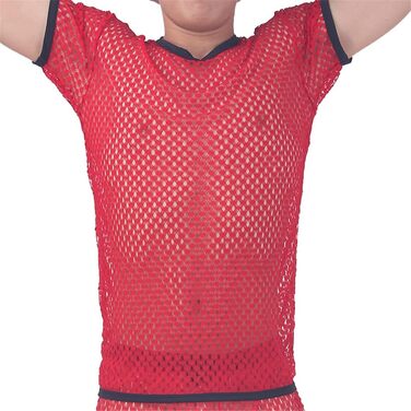 Футболка чоловіча літня сітчаста, короткий рукав, Slim Fit, дихаюча, для клубів та повсякденного носіння