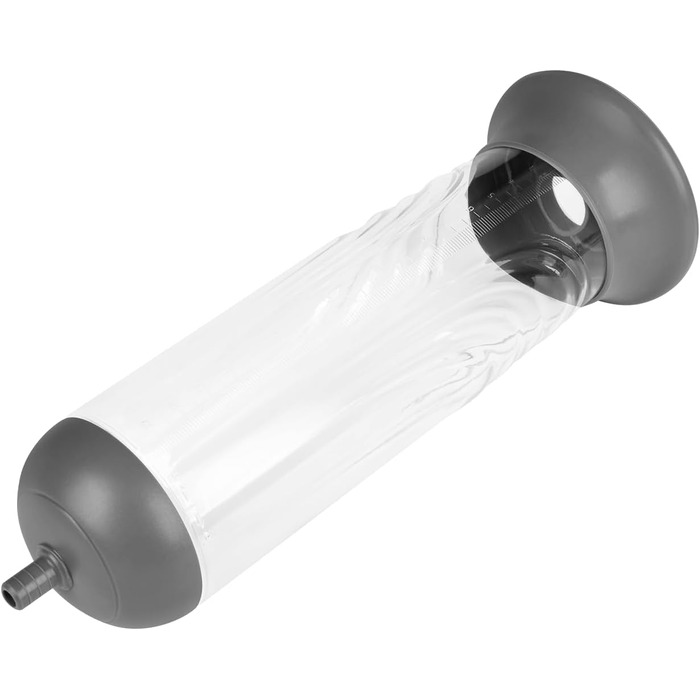 Електрична чоловіча помпа, 21 см, водонепроникна (IPX7), перезаряджувана, 4 режими та 4 інтенсивності, 2 манжети, міцні матеріали