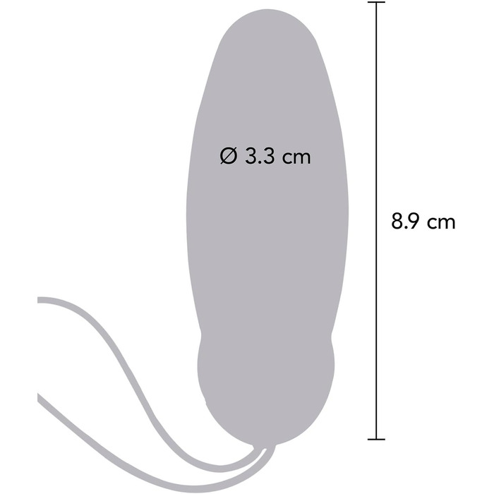 TOYJOY Іграшка Яйце, блакитна, 100 г