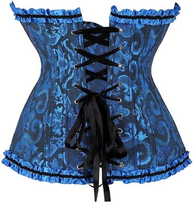 Корсет для повних грудей KUOSE, корсет для живота, топ великих розмірів, чорний та темно-синій