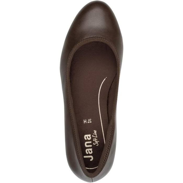 Жіночі туфлі Jana Pumps Synthetik, повнота H, колір мокко, розмір 37 EU