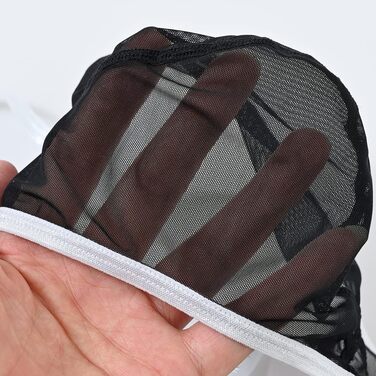 Чоловіча прозора трусика-стрінги BIATWOWR - чорний колір, розмір XL. Зручні, дихаючі, з м'якого матеріалу.