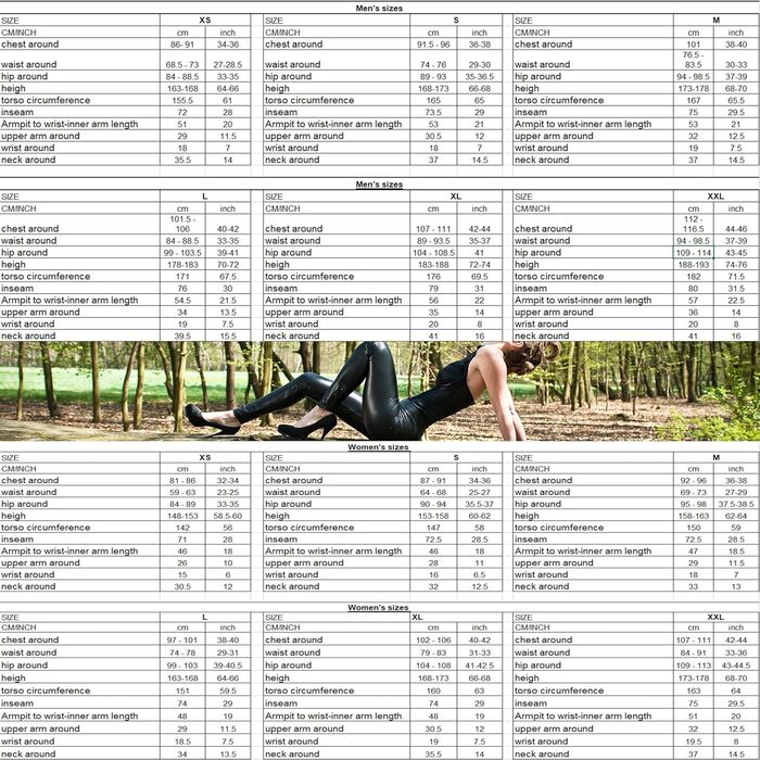 Комбінезон з латексу Palace Civet з адаптованою спиною, чорний, 0.4 мм