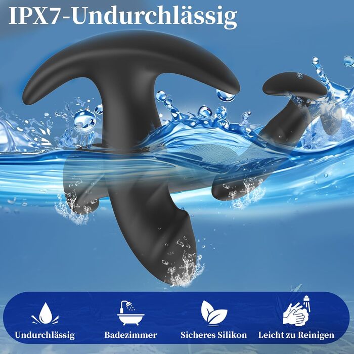 Набір анальних пробок для жінок та чоловіків (3 шт.) - силіконові, різних розмірів (S, M, L) - секс-іграшка для пар, початківців та досвідчених