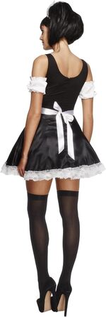 Костюм школярки Smiffys, комплект: сукня, краватка, трусики, розмір 36-38/44-46