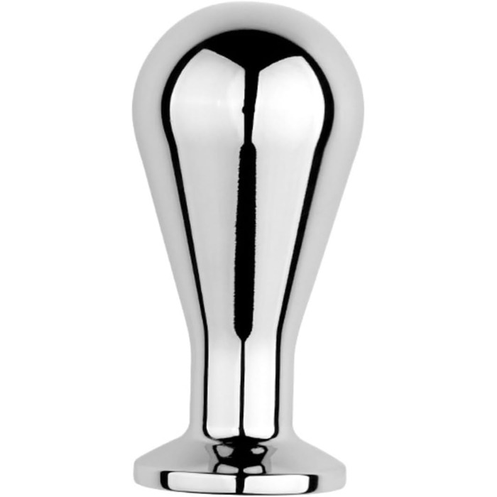 Анальний вібратор з нержавіючої сталі - металевий анальний плаг для стимуляції простати