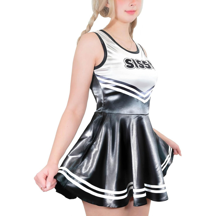 Чорний атласний бодікон міні-плаття/сукня з відкритими плечима, розмір XXL (Unisex)