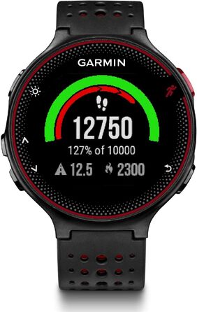 Смарт-годинник Garmin Forerunner 235 WHR з пульсометром та сповіщеннями зі смартфона (Marsala-Red, Single)