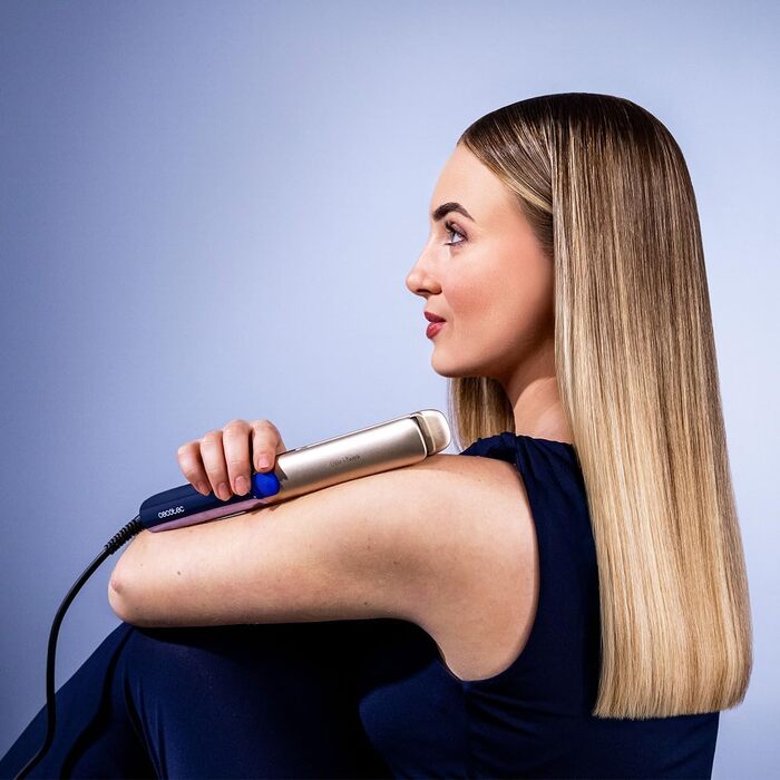 Професійний випрямляч для волосся Cecotec Lisse I-Twerk Pro: інфрачервона технологія, вібруючі керамічні пластини з турмаліновим покриттям, 160-230°C