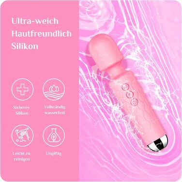 Вібратор дилда для жінок, G-точка, стимуляція клітора, 8 режимів, набір вібраторів, рожевий колір