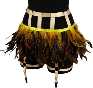 Жіночі мереживні накладки на стегна, ремінці для ніг, пояс для шкарпеток, готичний стиль, регульовані, для клубу, вечірки, танців, фестивалів (білий, світло-жовтий)