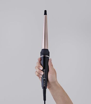 Випрямляч для волосся Remington PROluxe Midnight S9100B з керамічними пластинами 110 мм, цифровим дисплеєм та технологією OPTIheat (150-230°C)