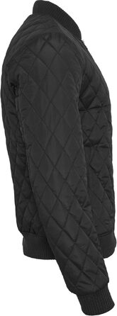 Чоловіча стібана куртка Urban Classics Diamond Quilt Jacket, великий розмір 4XL, чорна