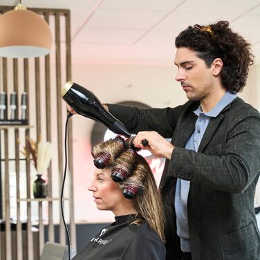 Набір щіток для завивки та об'єму волосся Olivia Garden Multibrush Curlers Kit (4 насадки, знімна ручка), розмір 45 (XS)