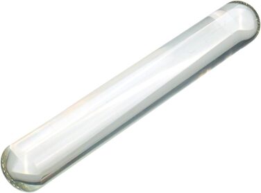 Анальний дилда з прозорого скла, подвійний, XXL - для жінок, чоловіків, пар