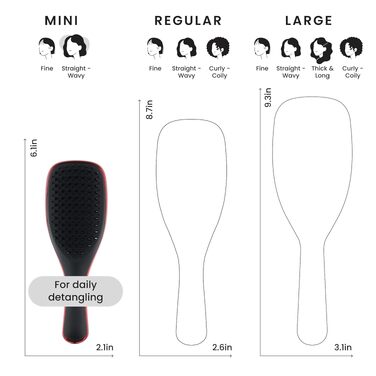Дитяча щітка для волосся Tangle Teezer Ultimate Detangler Mini The Devil Wears Prada, дорожній розмір
