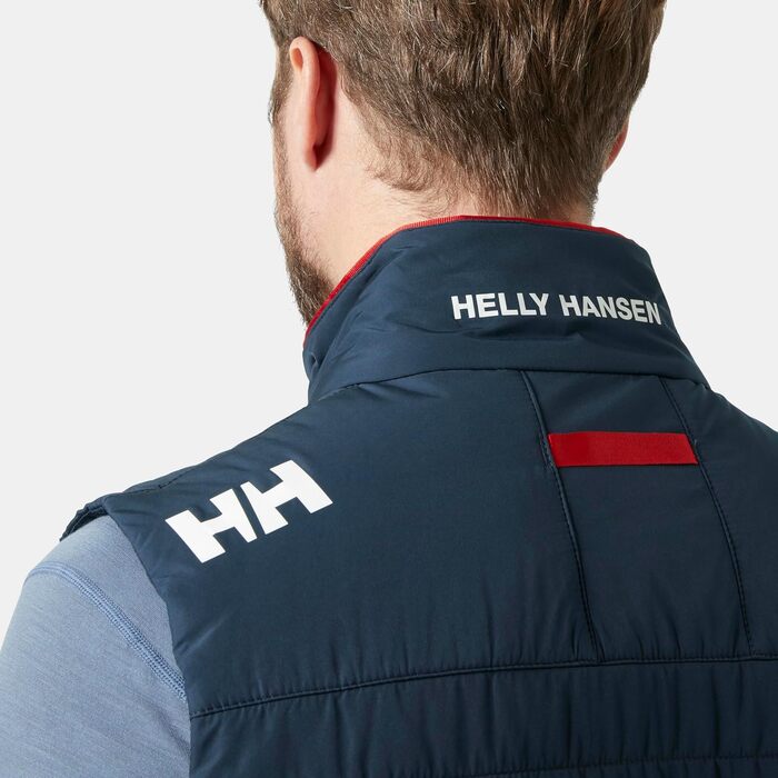 Чоловічий утеплений жилет Helly Hansen Crew Insulator Vest 2.0, темно-синій, розмір S
