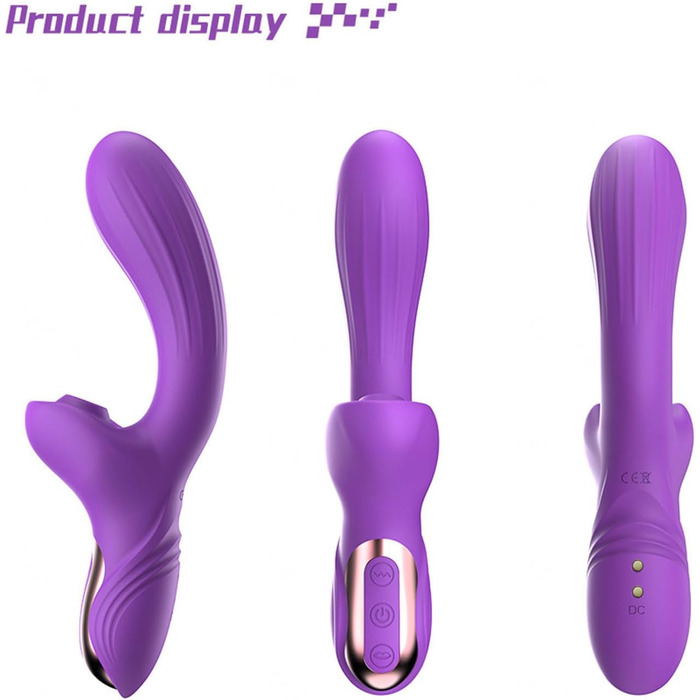 Вібратор для жінок Sexspielzeug: 10 режимів, тихий, кролик, рожевий