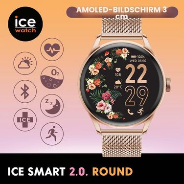 Смарт-годинник Ice-Watch Ice Smart 2.0, круглий дисплей 1.20