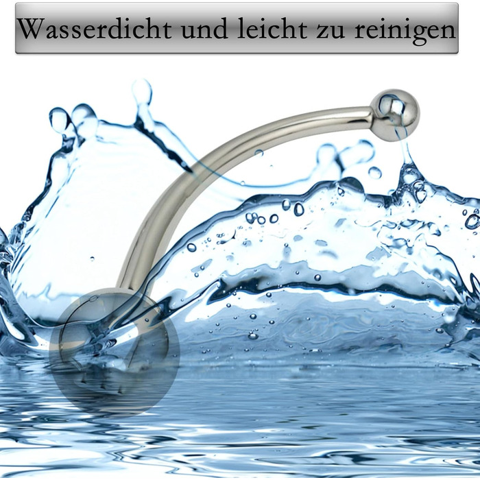 Анальний дildo з металу Doppelkopf з двома кульками, стимулятор G-точки, нержавіюча сталь
