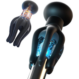 Електричний масажер для чоловіків Jpscor – вібраційний стимулятор з 10 режимами, силікон, для пар