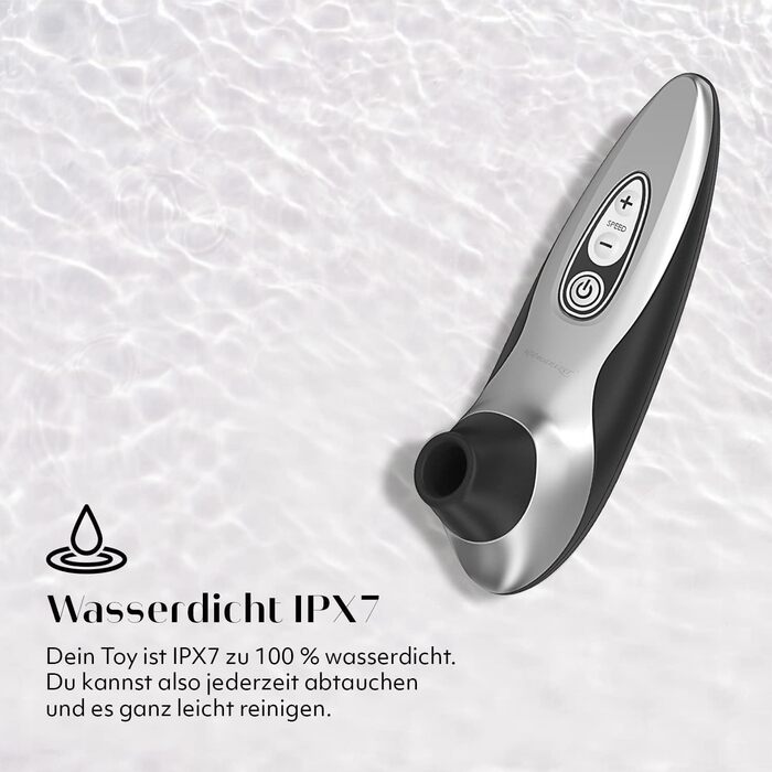 Womanizer Pro 40 - вібратор для клітора, 6 рівнів інтенсивності, вологостійкий, magenta/чорний