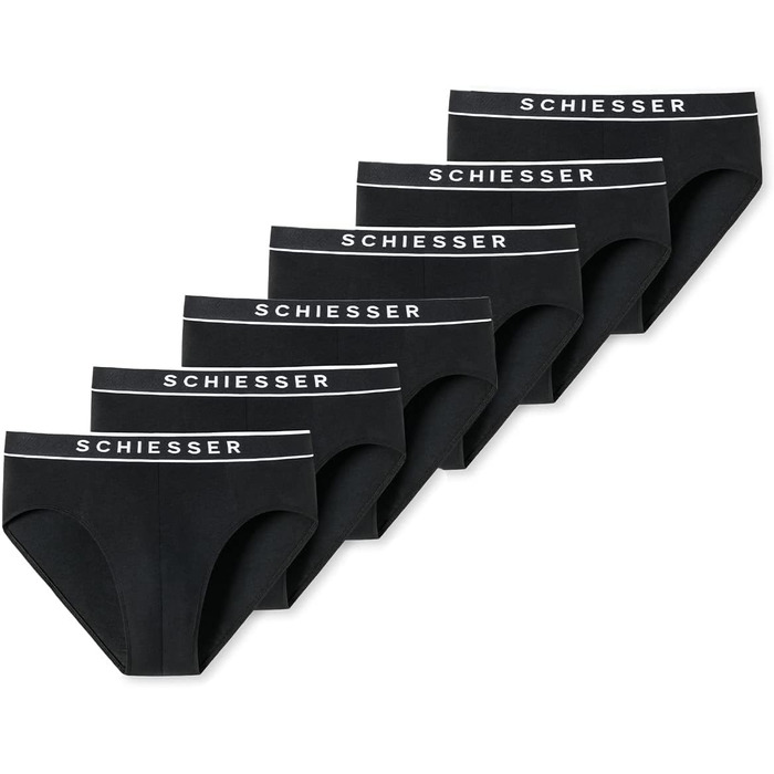 Сліп-труси чоловічі Schiesser L 6 X чорного кольору