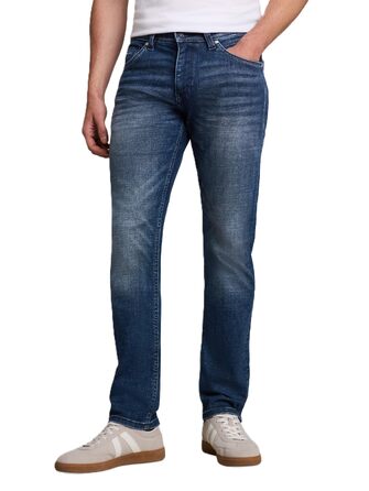 Чоловічі джинси Tom Tailor TTJOSH Regular Slim, темно-блакитні (Dark Stone Blue), розмір 34W/30L, вживані