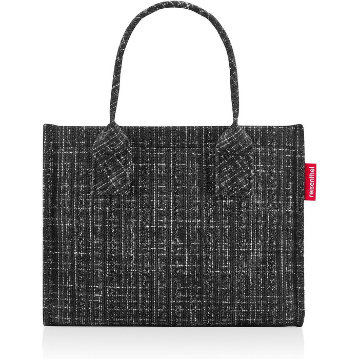 Жіноча сумка-кросбоді reisenthel daily shopper XS прямокутна, чорна букле