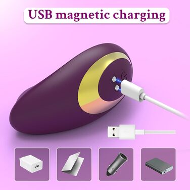 Вайбратор-сліп YcsLust Butterfly: Стимулятор клітора, вагінальний масажер для жінок, 10 режимів вібрації, G-Spot, міні-вайбратор