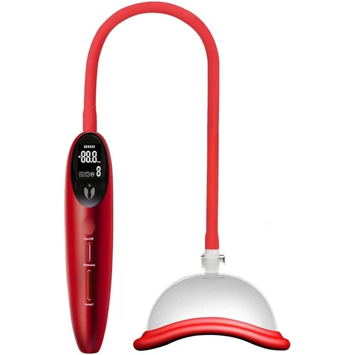 Електричний масажер для клітора з вакуумною помпою, LZMYZ - стимулятор для жінок та пар