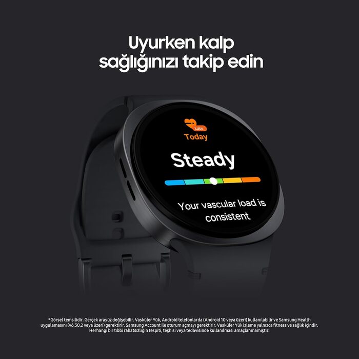 Смарт-годинник Samsung Galaxy Watch 8 Bluetooth, 44 мм, сріблястий