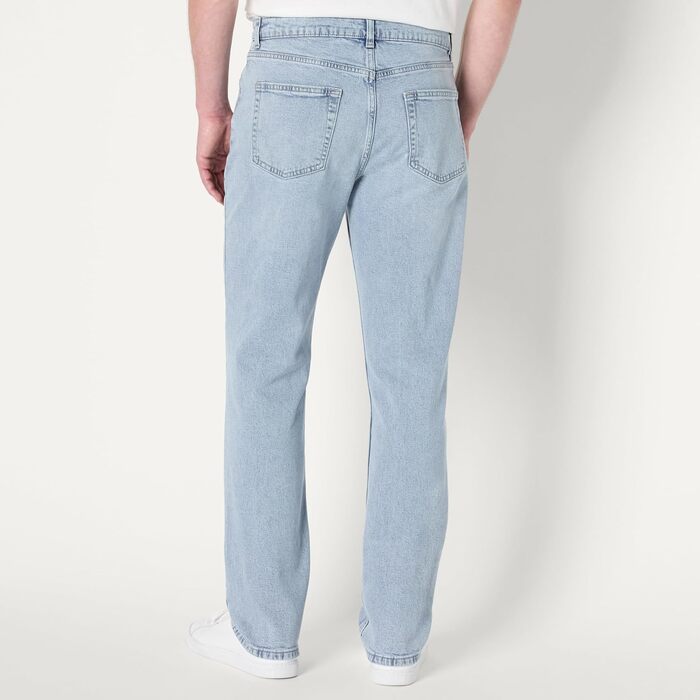 Чоловічі джинси Amazon Essentials Relaxed Fit, світло-блакитний колір (Light Ice), 35W / 34L