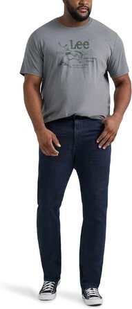 Чоловічі джинси LEE Relaxed Tapered Fit Extreme Motion, колір Zander (Wipeout), розмір 38W/32L