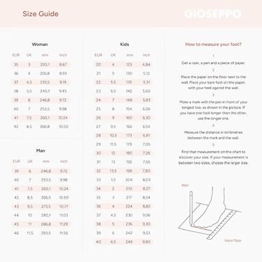 Жіночі туфлі на платформі Gioseppo Sodus, коричневі, розмір 41 EU