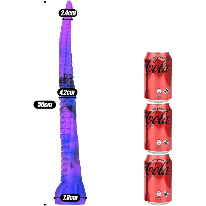 Анальний дилда SXOVO з силікону, щупальце, з присоском, довгий, для стимуляції G-точки та простати, для жінок, чоловіків та пар