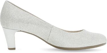 Жіночі туфлі-човники Gabor Fashion-41.400, сріблясті, розмір 39 EU