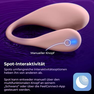 Kiiroo Spot - вібруюче яйце рожевого кольору, один розмір