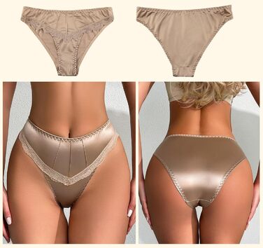 5 пар жіночих трусиків з мереживом, безшовні, сексуальний комплект, дихаючі, бразильський сліп, хіпстер, трусики-сліпи, багатопакові (B-5er, M)
