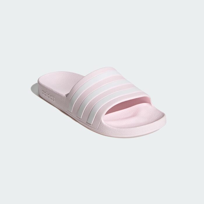 Жіночі тапочки-шлепанці adidas Adilette Aqua, рожево-білі, розмір 39 EU