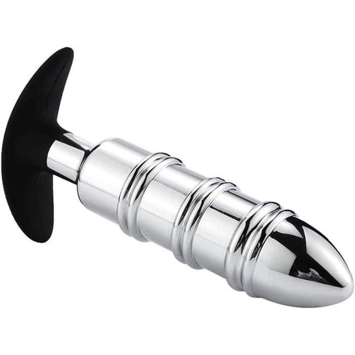 Анальний дildo з нержавіючої сталі для чоловіків та жінок - іграшки для БДСМ та анального сексу