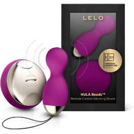 LELO HULA Beads - вібруючі кульки для інтимної стимуляції (Deep Rose)
