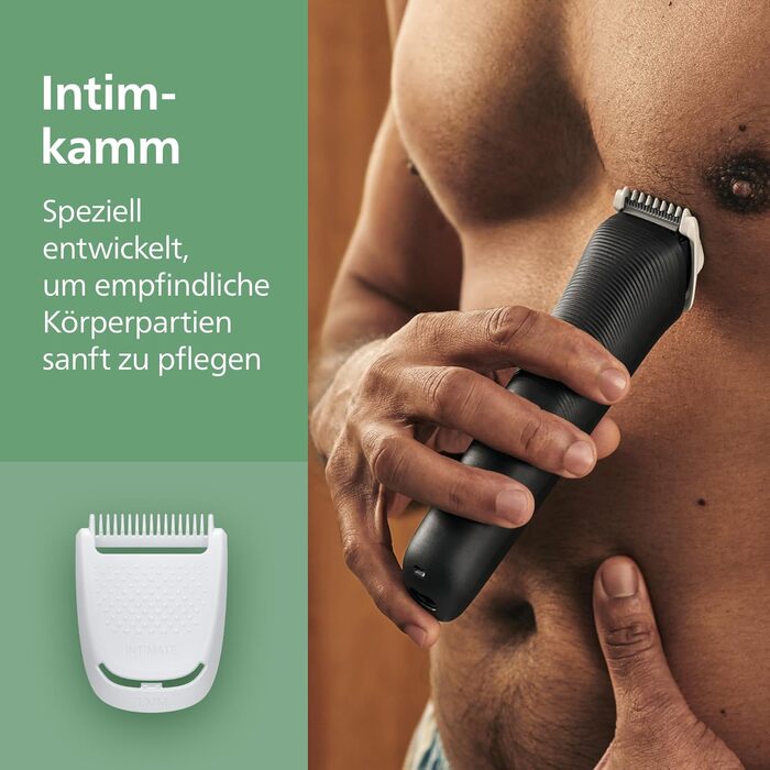 Універсальний тример Philips Multigroom 3000 серії 9-в-1 MG3946/15 для обличчя, голови та тіла, 12 налаштувань довжини